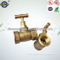 brass colour sanding stem globe valve